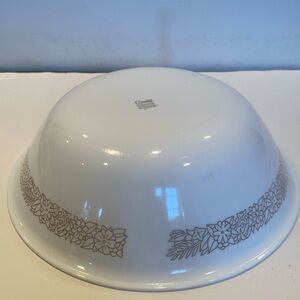 Vintage Corelle Woodland Brown Large Serving Bowl